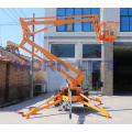 Towable Man Trailer Mounted Cherry Picker Tracked Boom Lift With Ce Iso